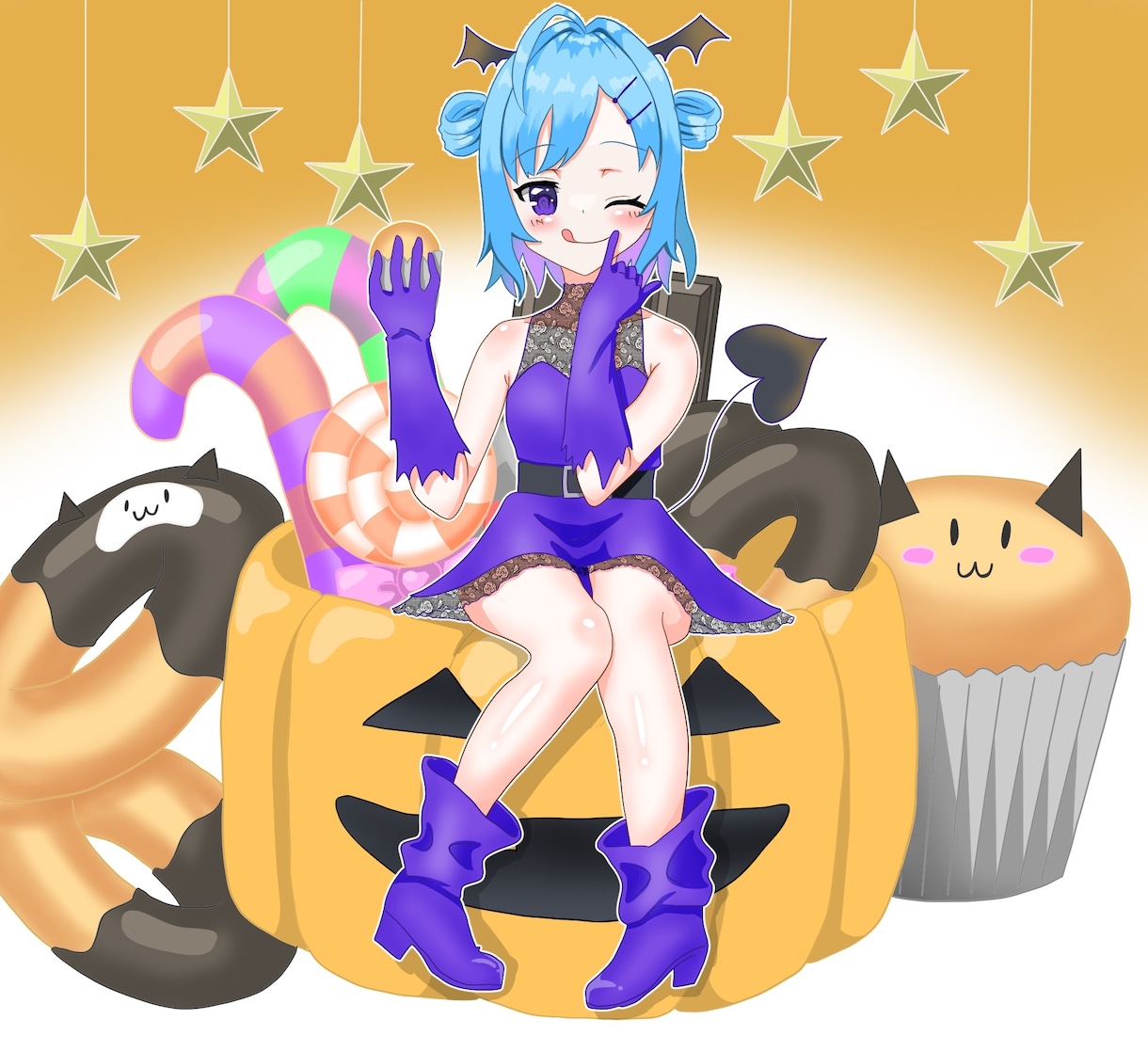 女の子中心にイラスト描きます サムネやアイコンに使える1枚イラストを作成します！ イメージ6