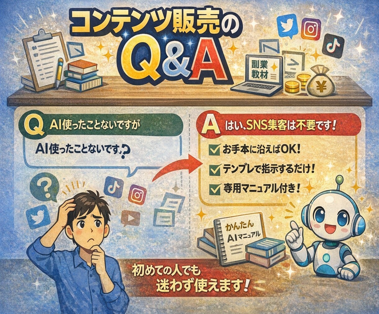 初心者向けコンテンツ販売ロードマップ教えます 作れない・時間がないをAIで解決。初心者向け収益化ステップ イメージ7