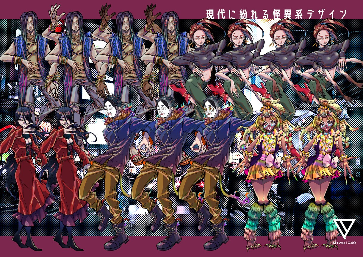 オリジナルキャラクターの立ち絵を制作いたします “好き”や“性癖”をキャラクターに落とし込みたい方へ。 イメージ3