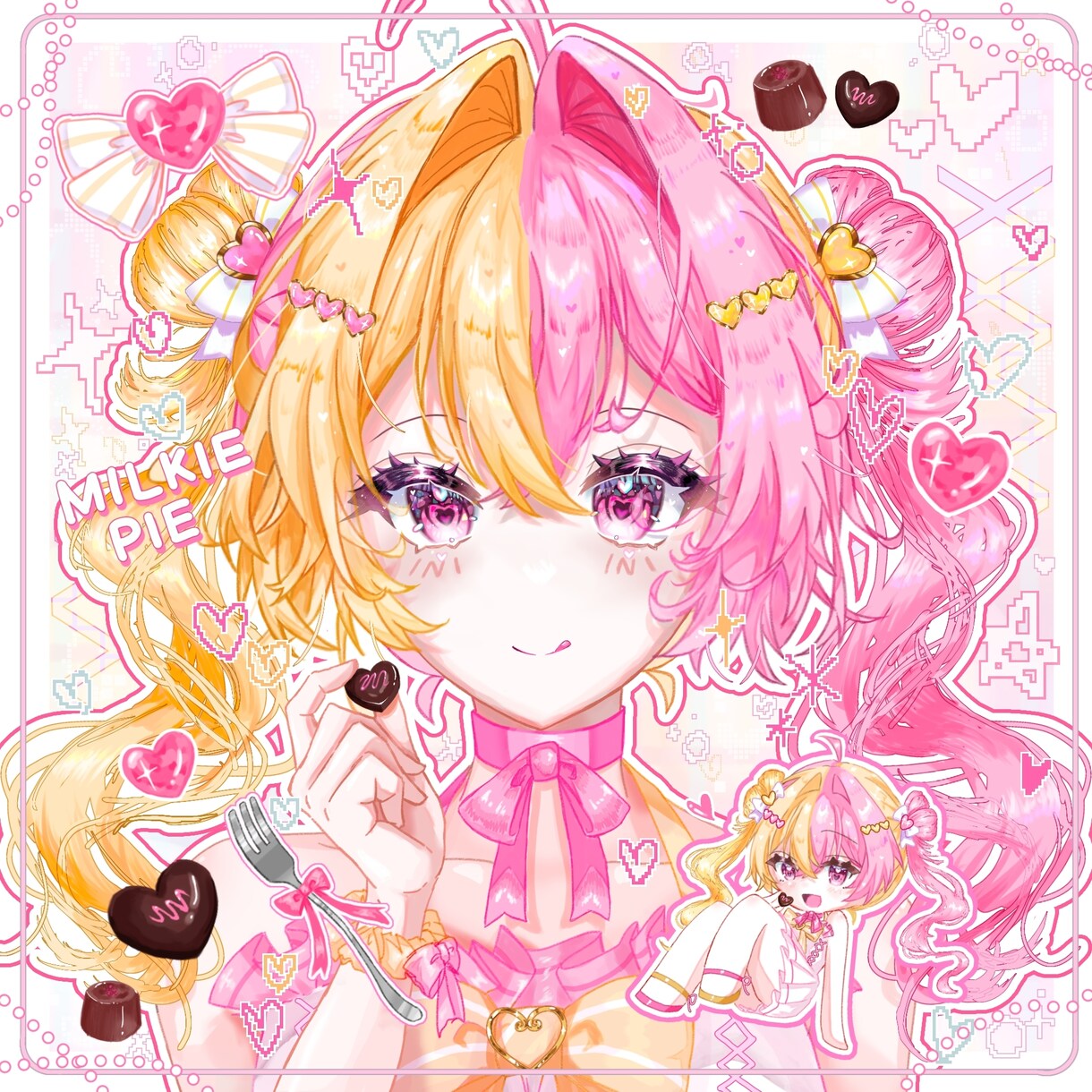 イラスト1枚絵制作出来ます 厚塗り感もありつつ丁寧な1枚イラストを制作できます イメージ4