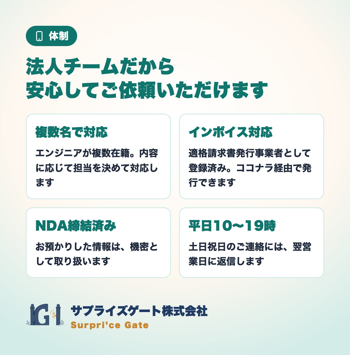 スマホで崩れるホームページの表示を整えます WordPress・HTML対応｜インボイス対応の法人チーム イメージ6