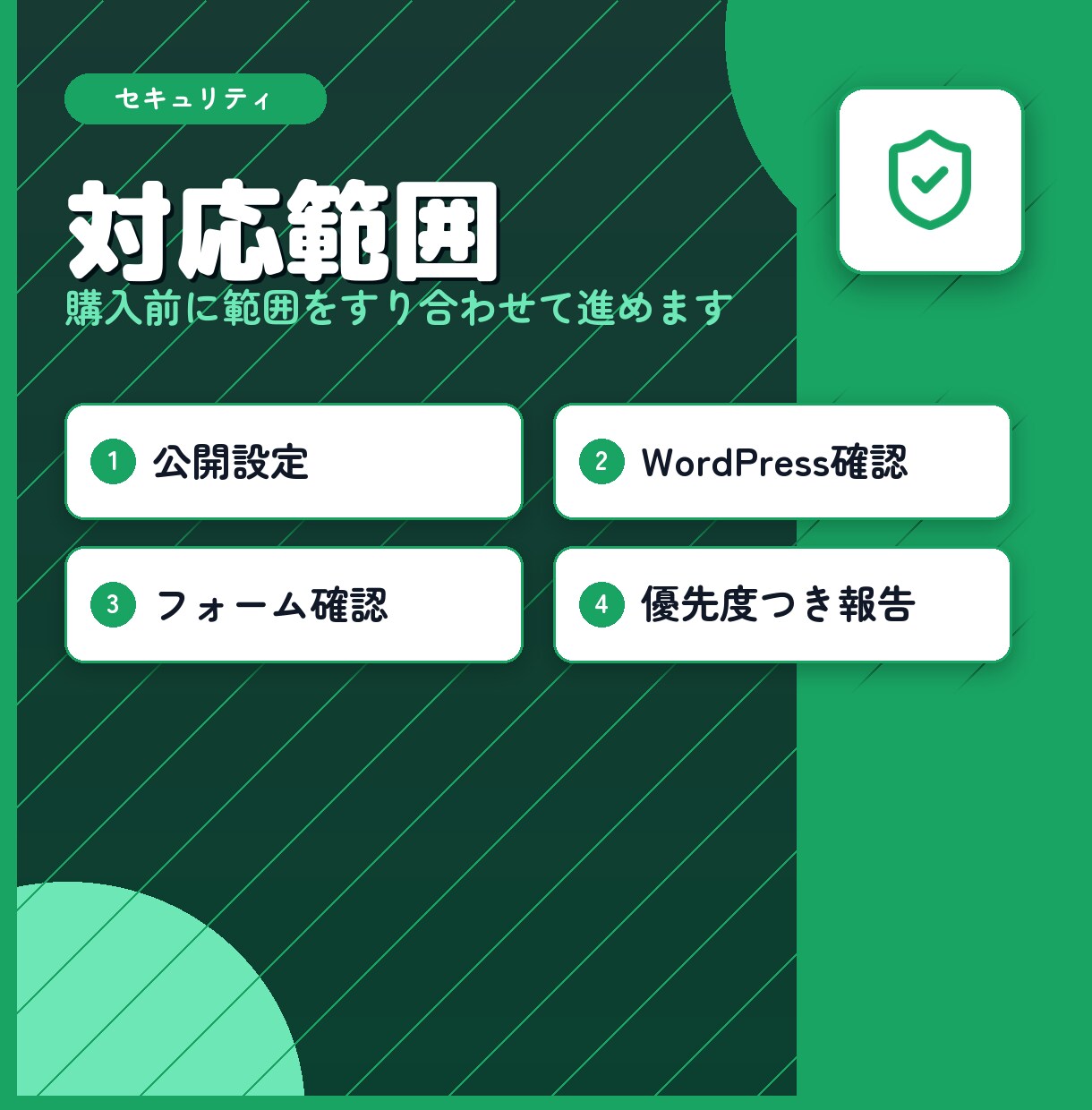 Webサイトの安全性を診断します セキュリティ企業経験者による簡易脆弱性診断 イメージ2