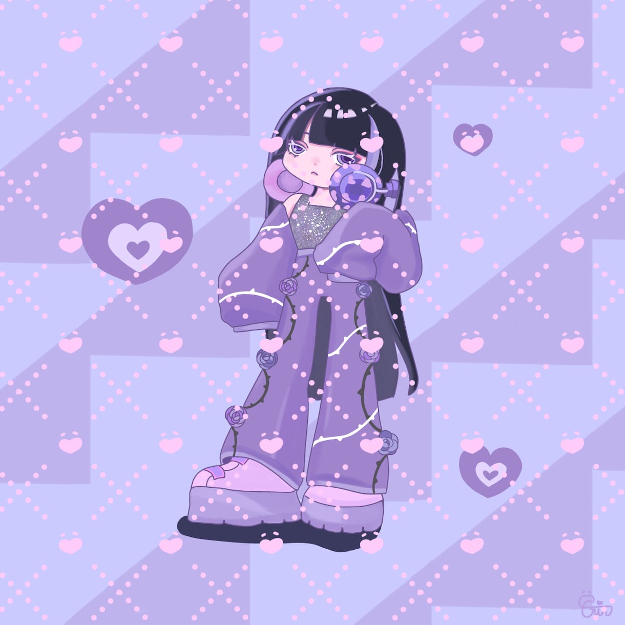 3次元でも2次元でも！ミニキャラ描きます まるっと可愛いイラスト描きます❁⃘*.ﾟ イメージ2