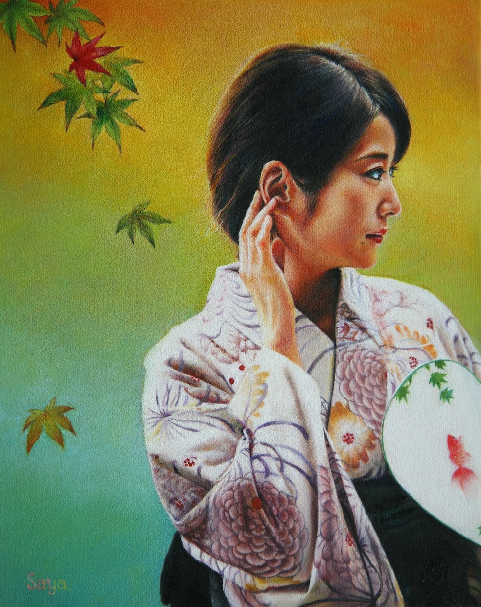 プロの画家が御希望の人物画を油絵で描きます 御家族や大切な方の