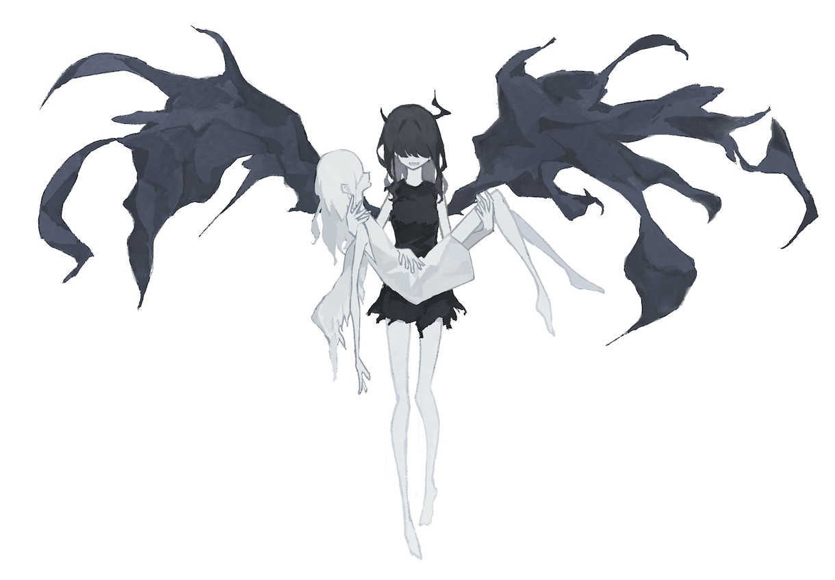 歌ってみた、オリジナル楽曲イラストを描きます 音楽に関するイラスト制作※ご依頼実績あり イメージ4