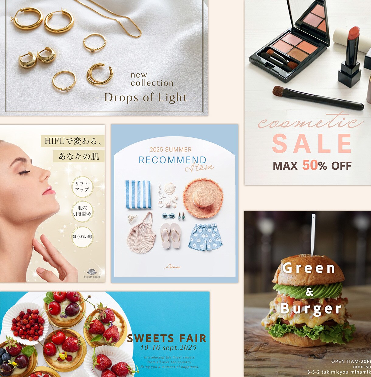 世界観があるお洒落なバナーをお作りします 「お洒落」×「訴求力◎」なデザイン、お任せください。 イメージ1