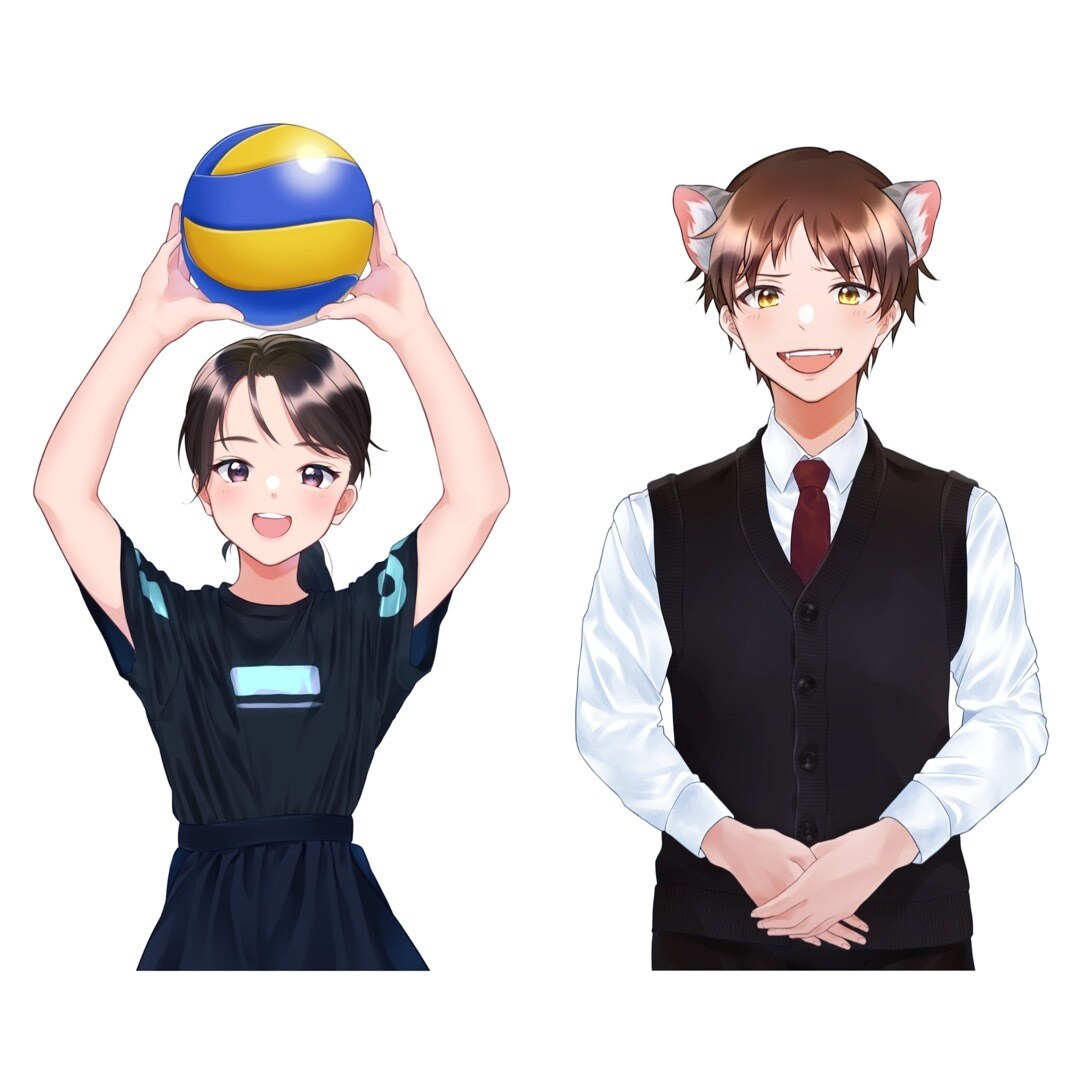写真を華やかにイラスト化します リアルすぎない似顔絵◎写真が無くても♪ イメージ3