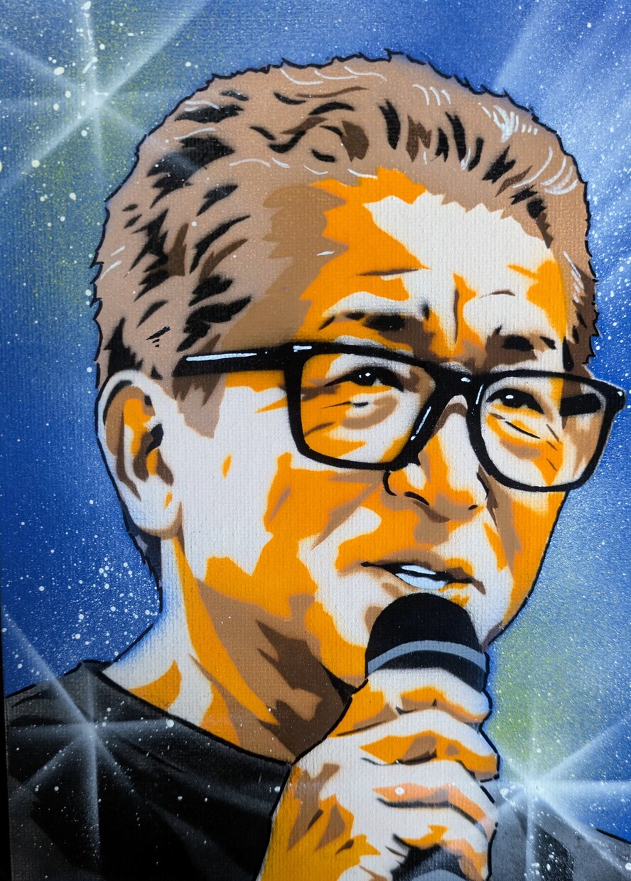 スプレーアートで似顔絵かきます 唯一無二のスプレーアート似顔絵 イメージ2