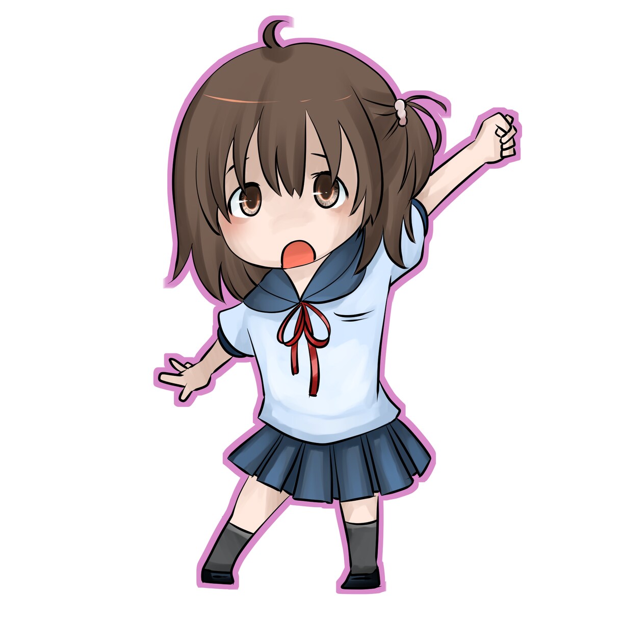 ＳＤキャラクター描きます SNSアイコンなどにいかがでしょうか? イメージ1