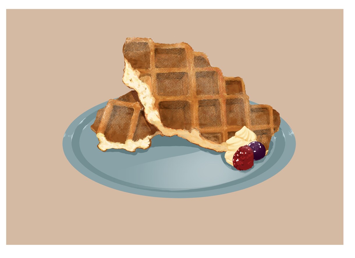 食べ物のイラスト描きます カフェメニューにぴったり！温かみのあるイラスト描きます イメージ2