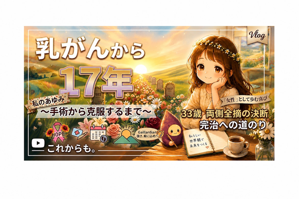闘病中のツラいと心が感じる夜に読める手紙を書きます 乳がん17年の経験から不安な夜にがんばれと言わない言葉 イメージ1