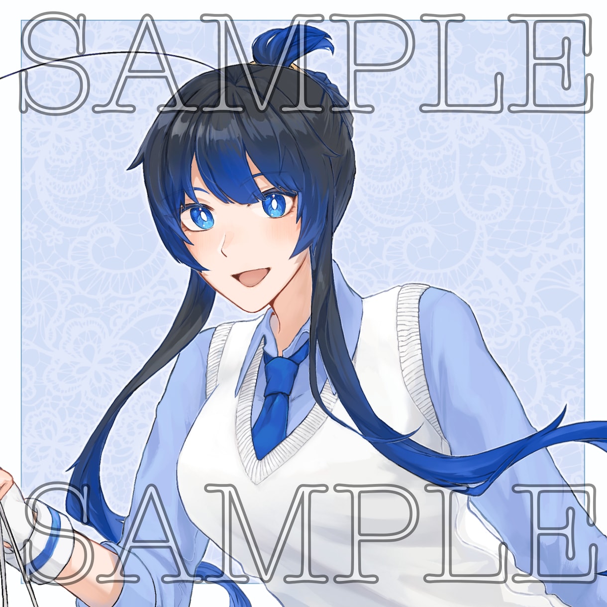 立ち絵やSNS使用可のアイコンイラストを制作します かわいいからかっこいいまで幅広くお承ります！ イメージ2