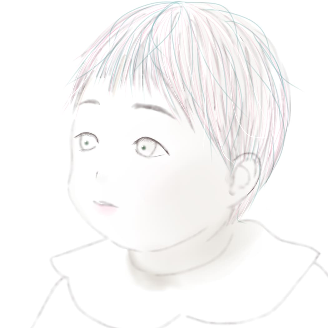 少しのデフォルメと柔らかな線で似顔絵を描きます 独自の色合いが目を惹きます。アイコンにも◎ イメージ2