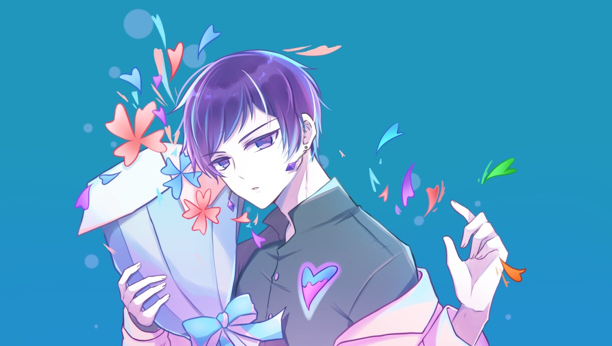 歌ってみたのサムネイル描きます たった一つだけのサムネイルを描かせていただきます イメージ7