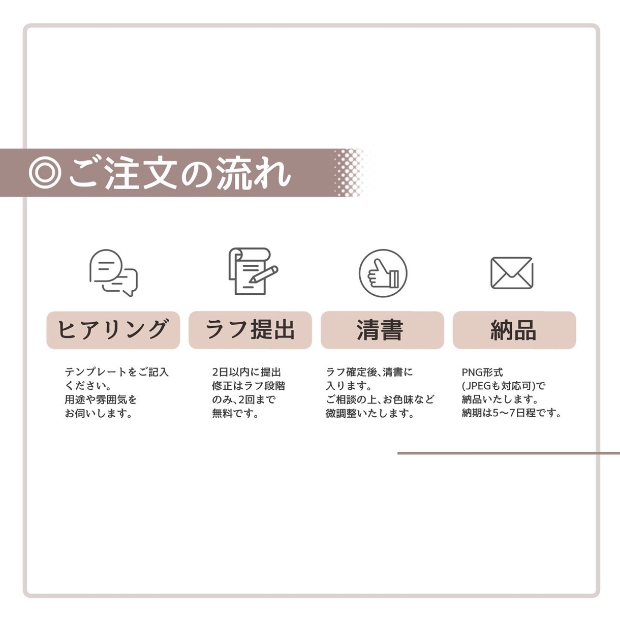 小物1点無料◎やわらか好印象なアイコンお描きします 商用OK！顔出しなしで“信頼される第一印象”アイコン イメージ8