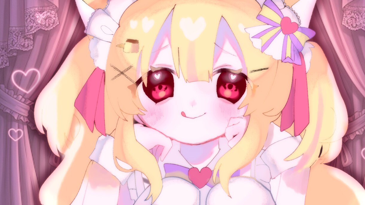 歌ってみた動画のサムネイル描きます 先着5名限定3000円！3日納期◎歌ってみた用サムネイル制作 イメージ4