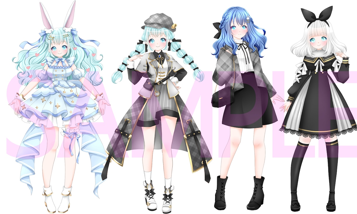 イリアムなどの立ち絵描きます イリアム・オリジナル承ります！お気軽にご相談ください。 イメージ6