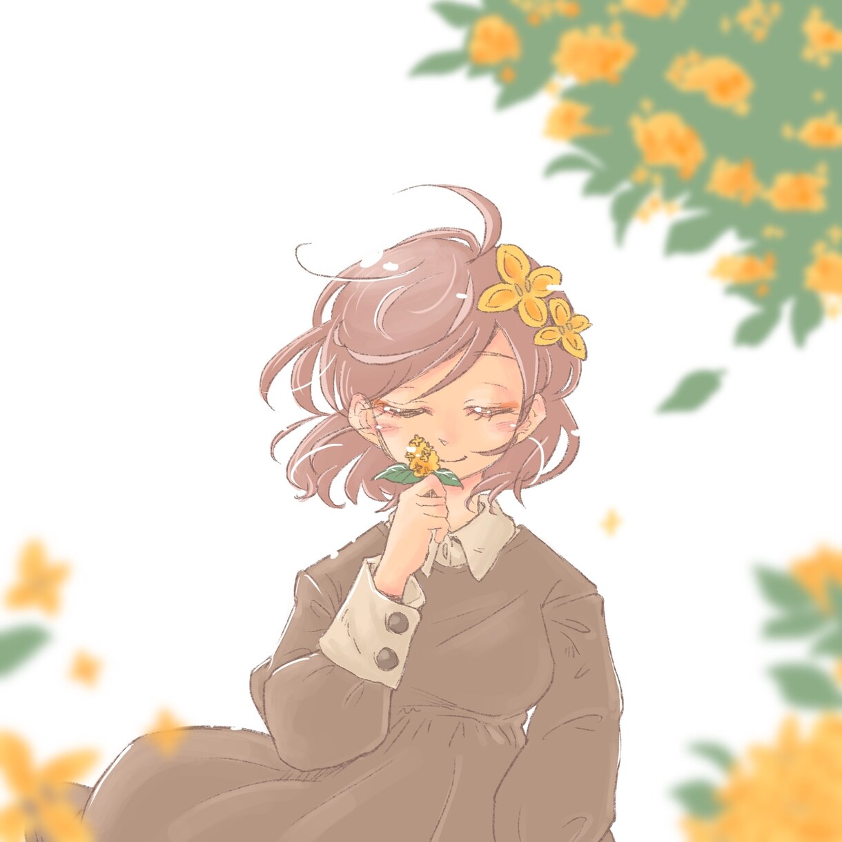 SNS向けアイコンイラスト描きます デフォルメ強めなキャラクターイラストです イメージ8