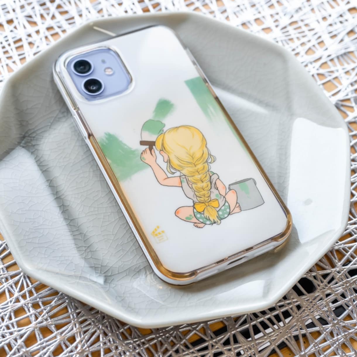 ゆるふわ可愛いケースを気軽に着せ替えできちゃいます その日の気分で可愛く着せ替えインナーシート イメージ2
