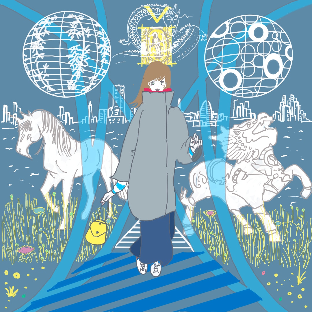 タロットで占い、イラストカードをプレゼントします ビジョンカードをコメント付きでプレゼント！ イメージ1