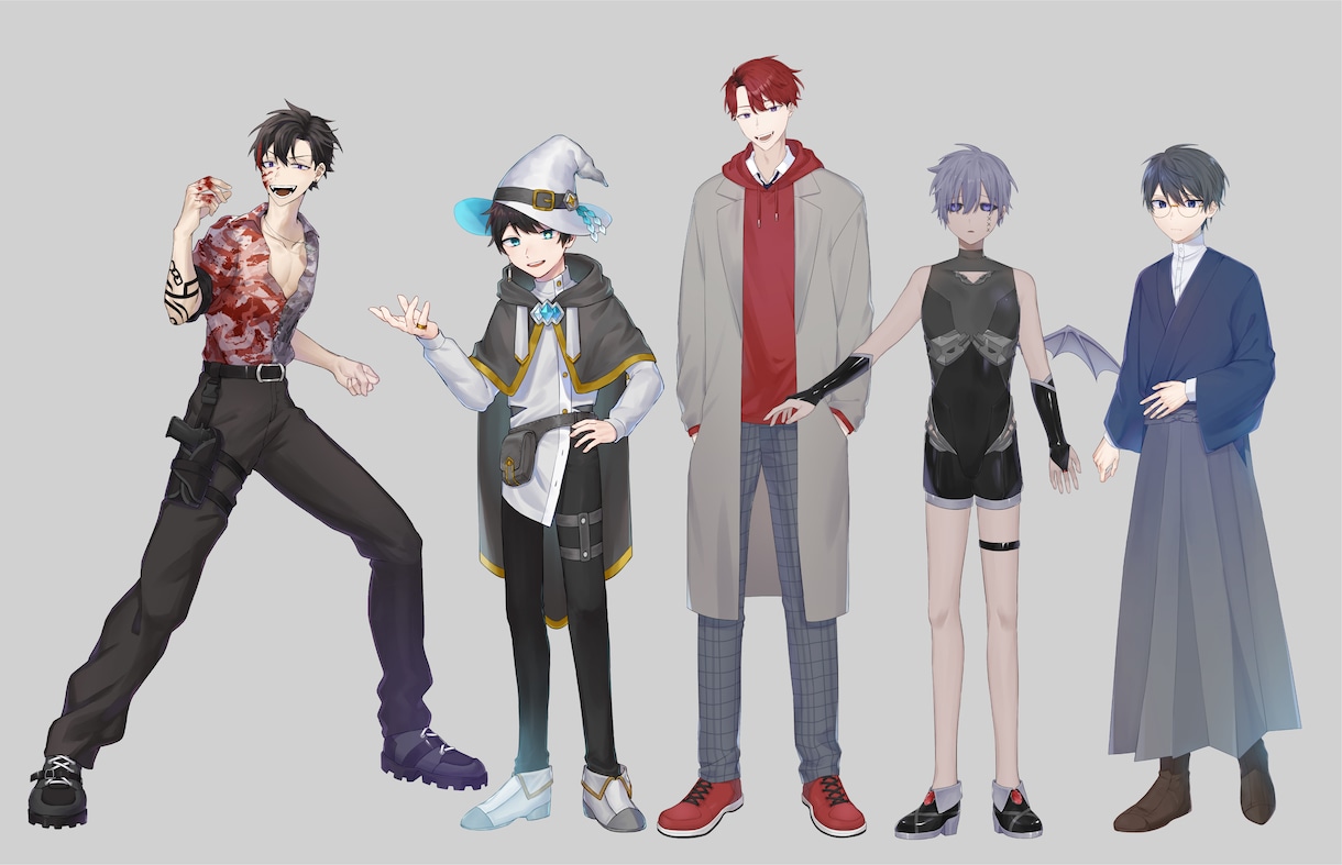 サムネ/立ち絵/SD/何でも描きます ご依頼が初めての方も大歓迎！即日対応します！ イメージ9