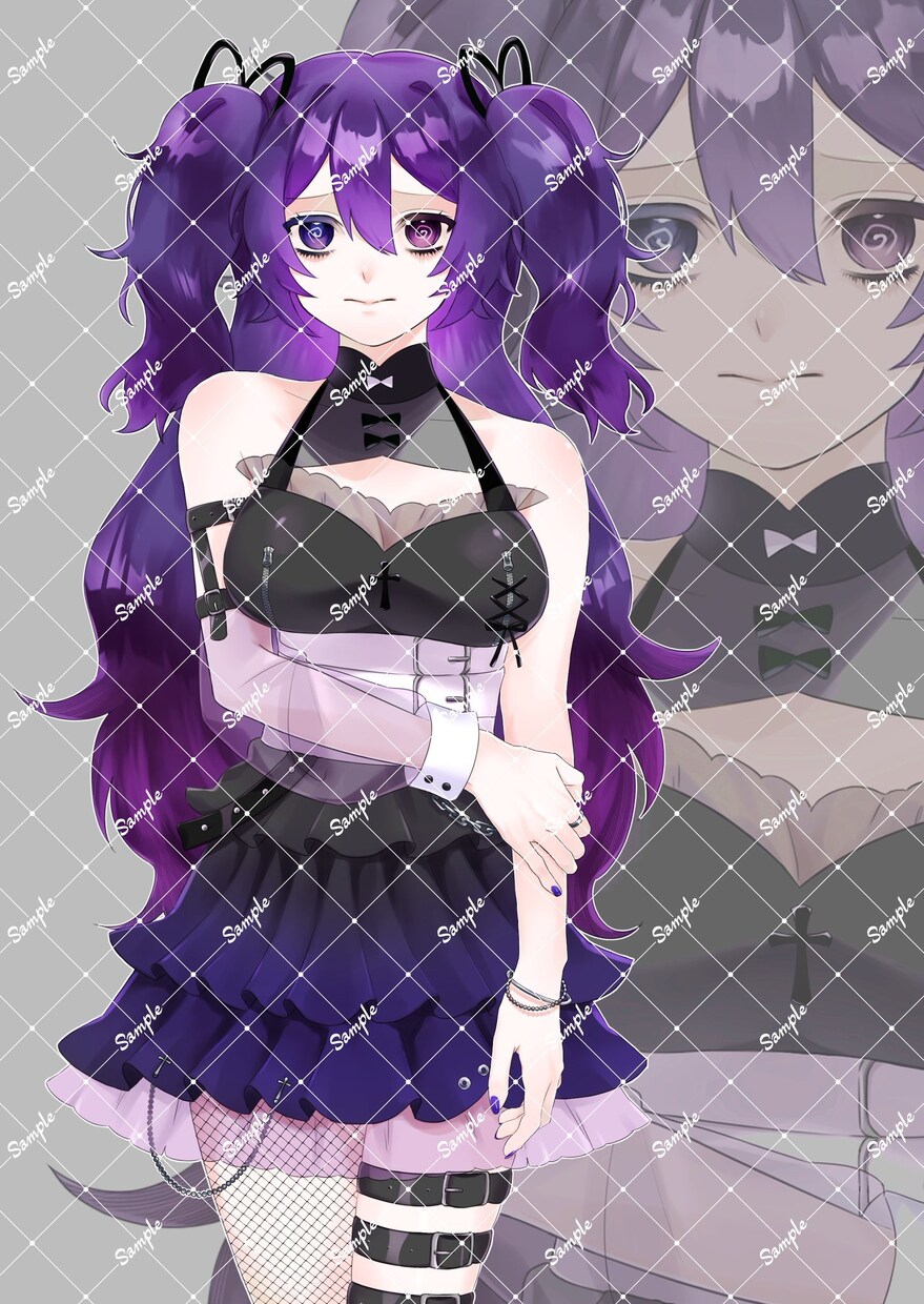 SDから一枚絵まで幅広く描きます 有名企業VTuberの配信サムネ採用経験あり、納品実績あり イメージ6