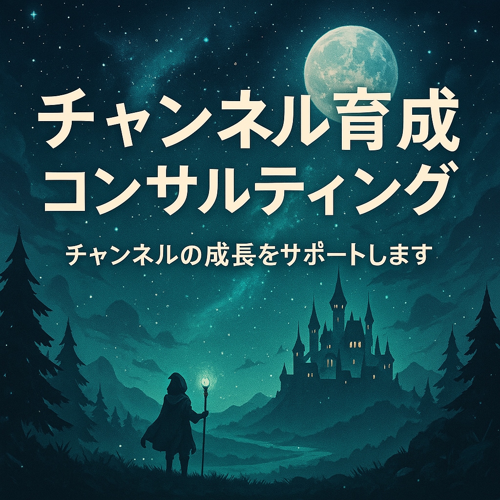 YouTubeチャンネルの育成をします 実体験ベースで“今やってること”をそのまま伝えます イメージ1