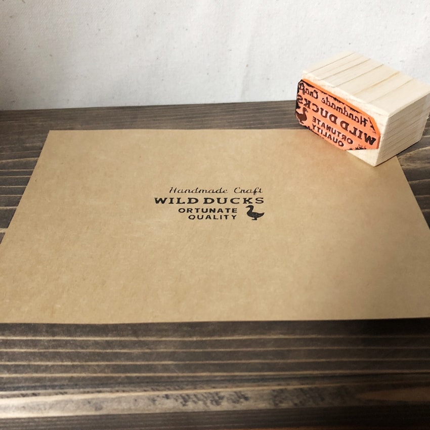 オーダーメイド！ラバースタンプ　ゴム印　作成します ショップスタンプ　完全オーダー　オリジナル　ゴム印作成 イメージ3
