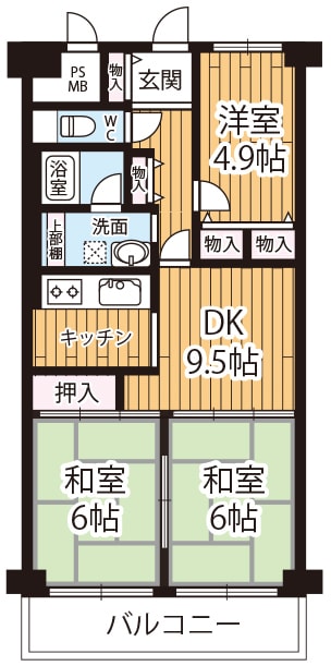 マンション・アパートの間取り図を作成します 宅建士デザイナーがマンション・アパートの間取り図を作成します イメージ2