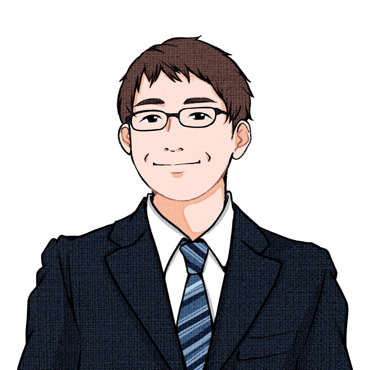リアル過ぎない！アイコンイラスト作成します お仕事用やSNS用に！すぐに制作可能！ イメージ1