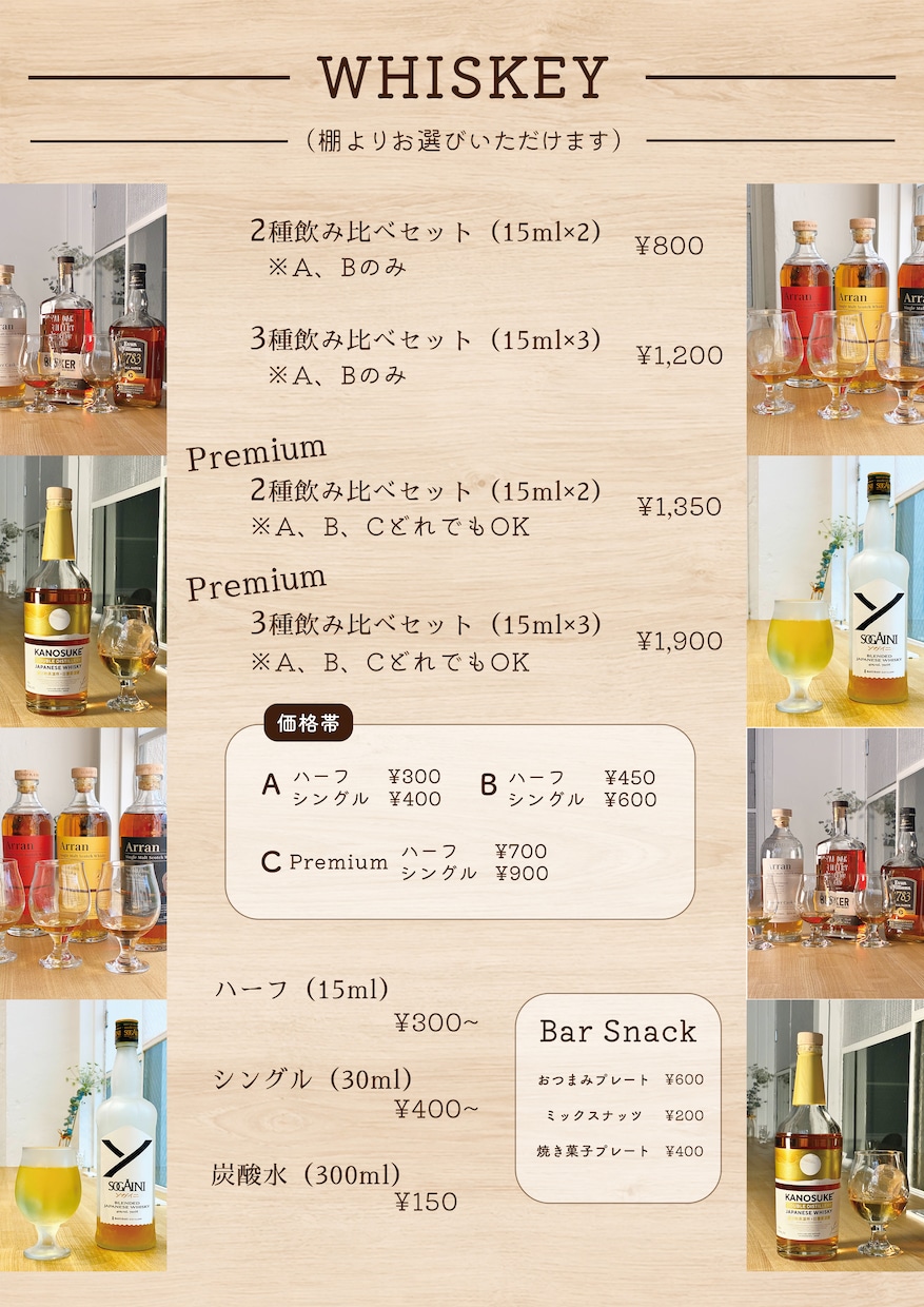 お店の魅力が伝わる、見やすいメニュー表を制作します 見やすく、選びやすく、注文しやすいメニュー表へ。 イメージ4