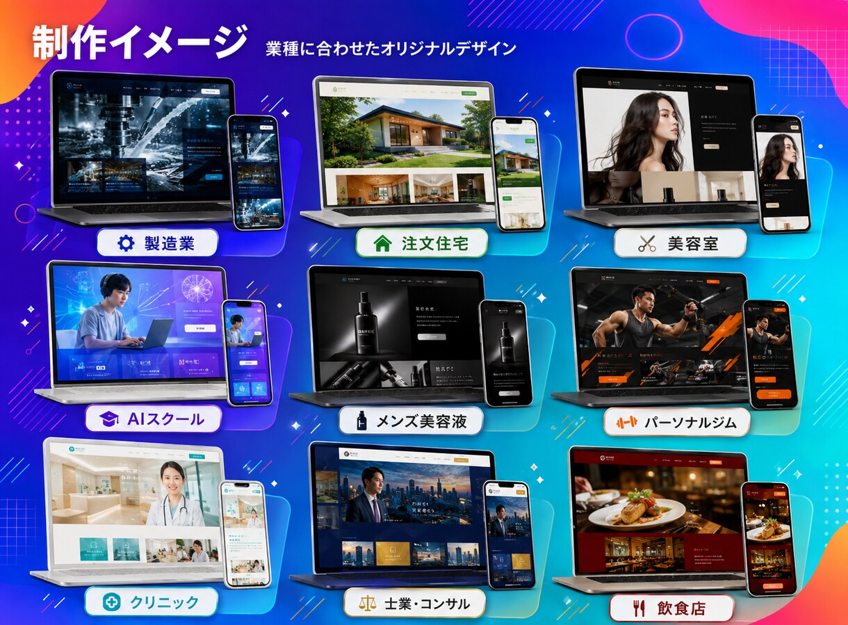 AI活用で高品質なホームページを低価格で制作します 丸投げOK！SEO・スマホ対応の集客できるHPを制作 イメージ8