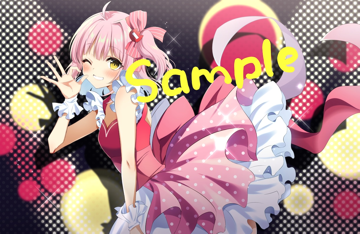 SNSや配信に▶美少女アイコン・イラスト作成します アイコン・サムネ・配信画面・創作紹介・ゲームイラストなどに！ イメージ5