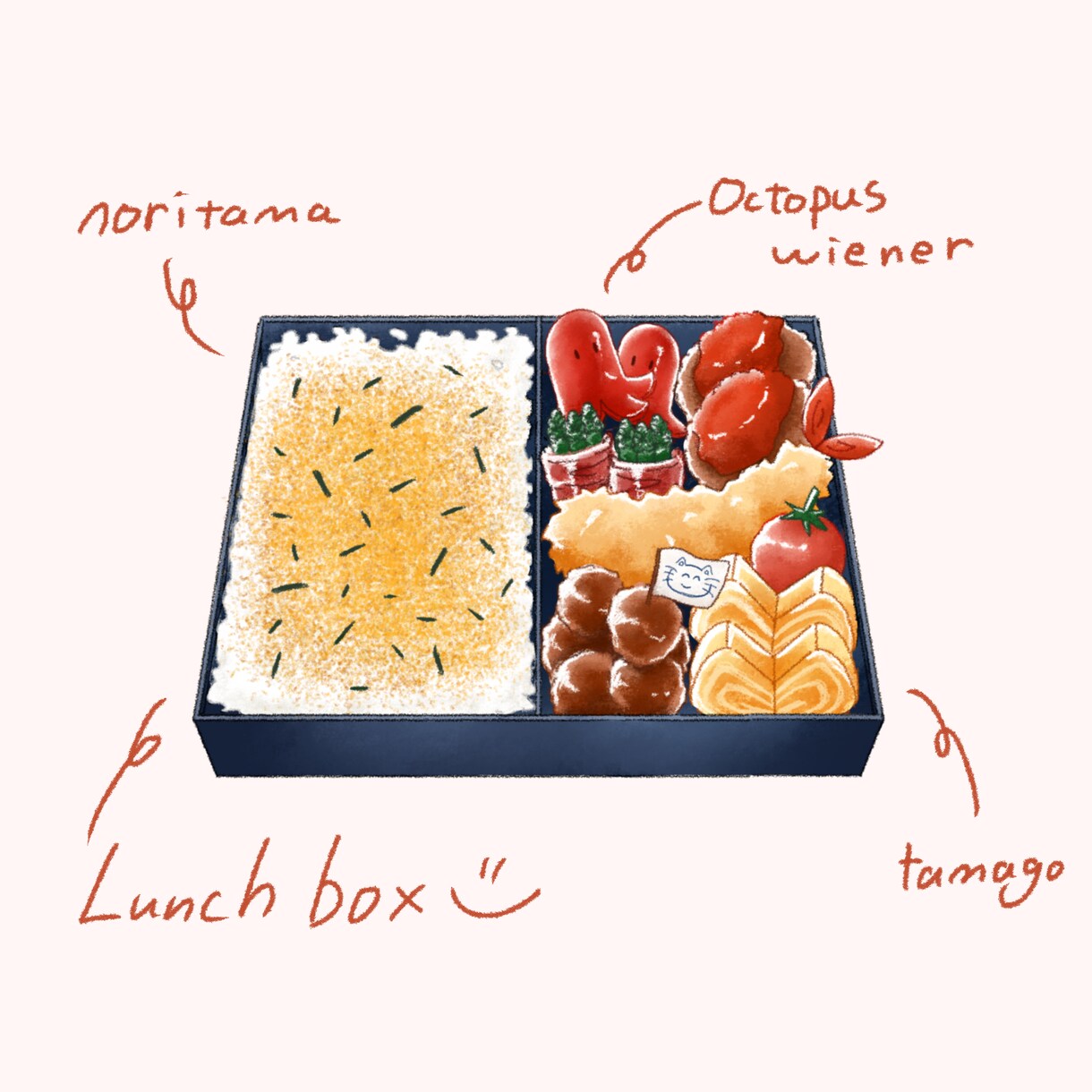 デフォルトの食べ物描きます 実際にあるものやオリジナルの食べ物を描くことができます！ イメージ5