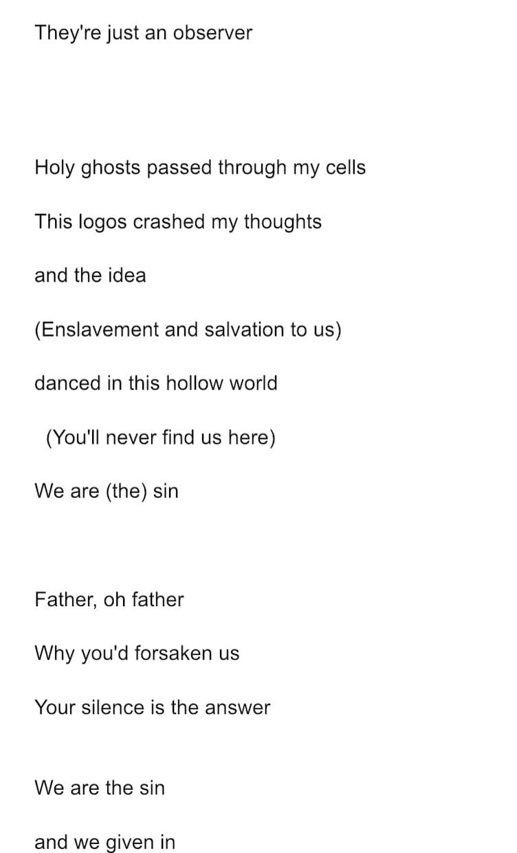 英詞の校正、翻訳、作成等サポートを承ります あなたの素晴らしい楽曲にスマートで自然な英詞を イメージ4