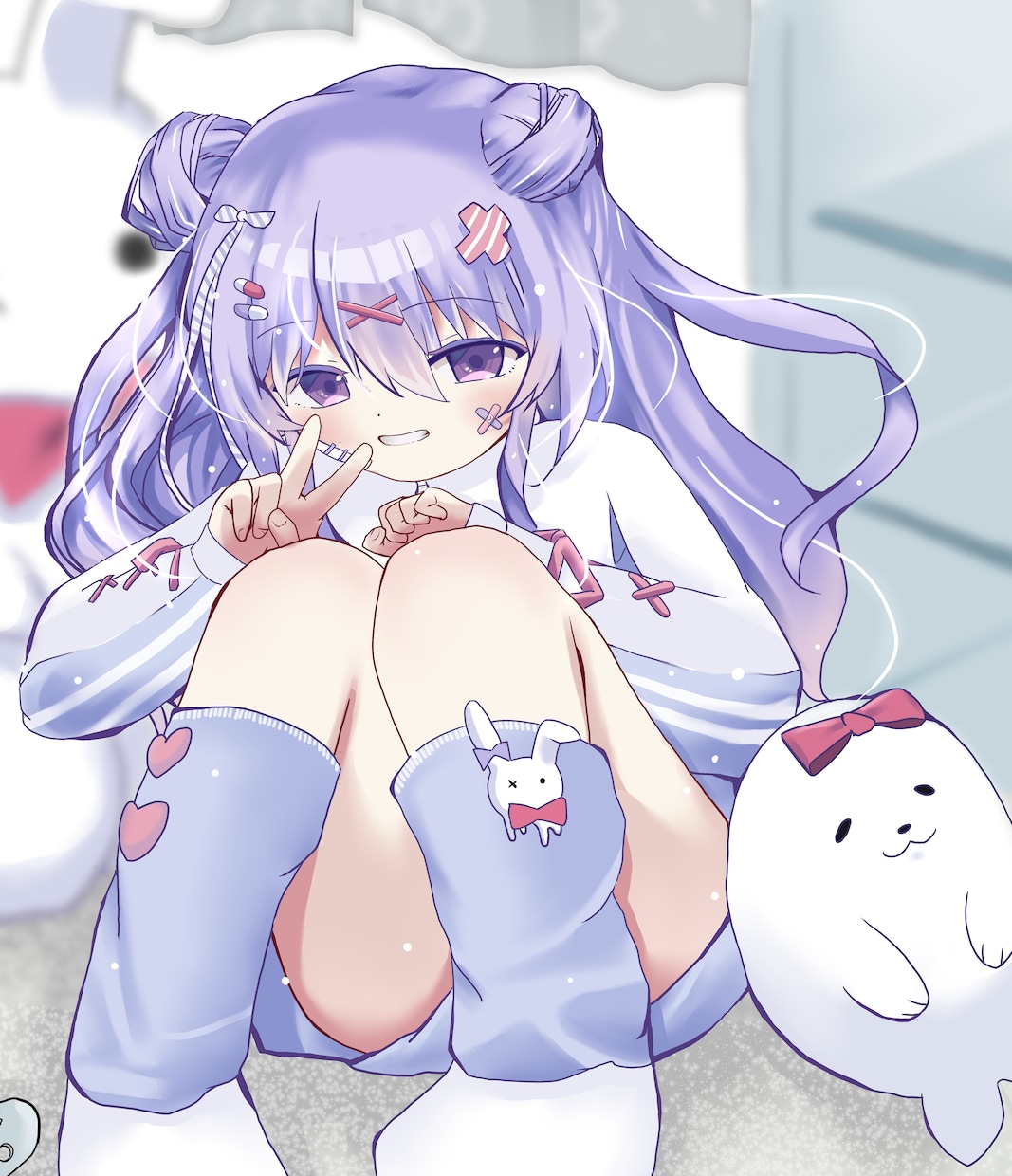 可愛い萌えイラスト描きます 全身イラストも同じ値段で描けます イメージ1