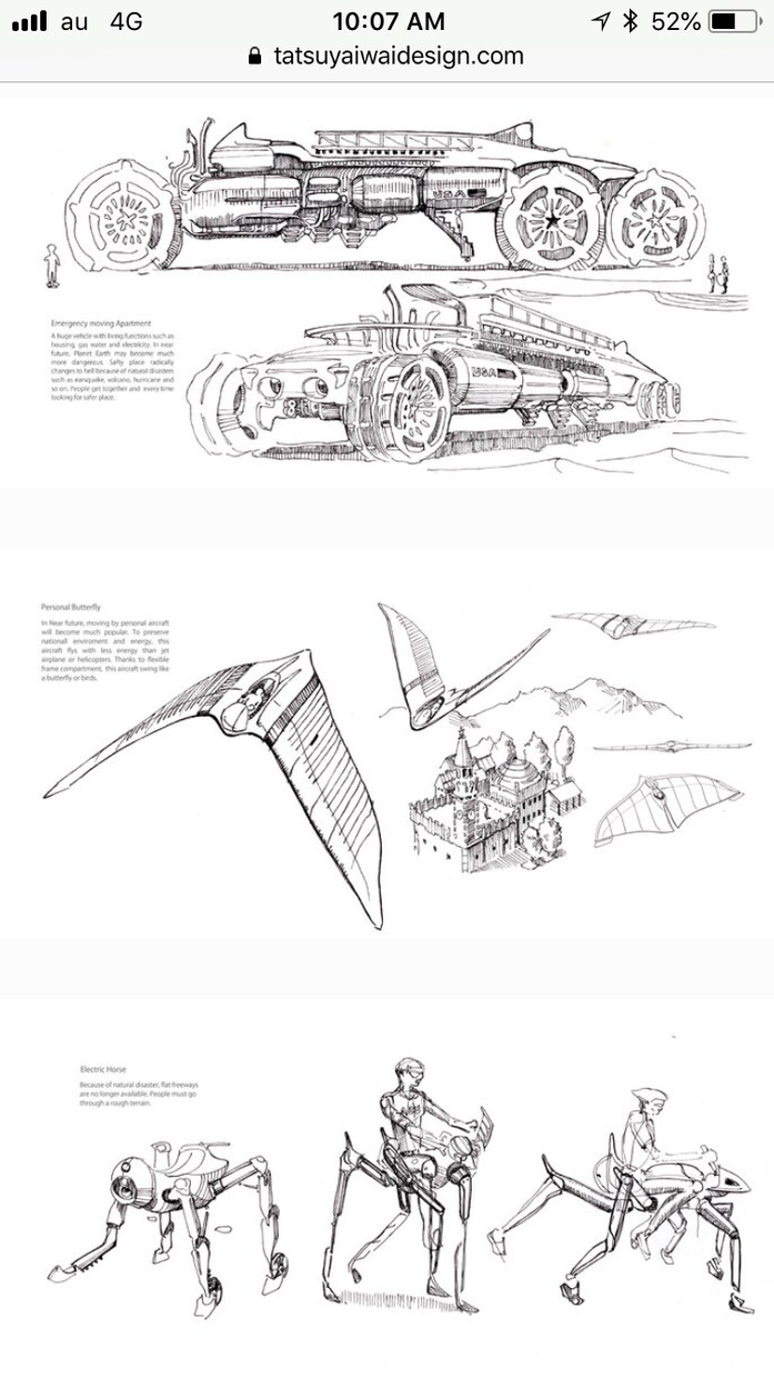 車、バイクのハイクオリティスケッチ作成致します 車、バイクのハイクオリティースケッチ作成します。 イメージ4