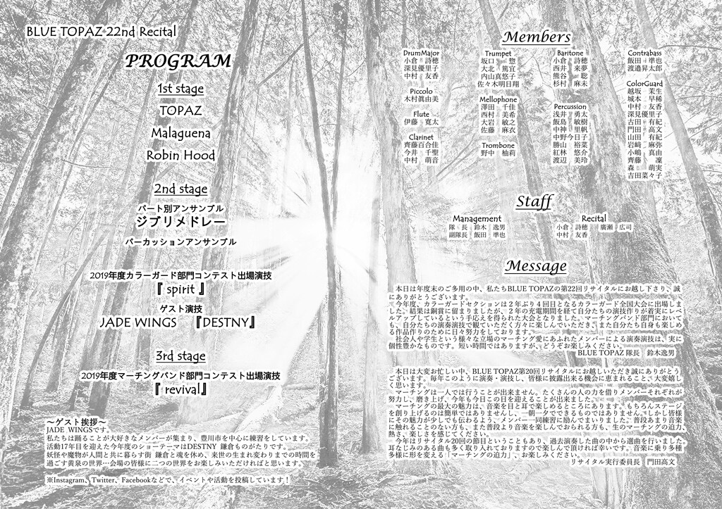 演奏会・イベントなどの広告画像・チラシを作ります WEB、SNSでの発信・PRをお手伝いをします！！ イメージ6