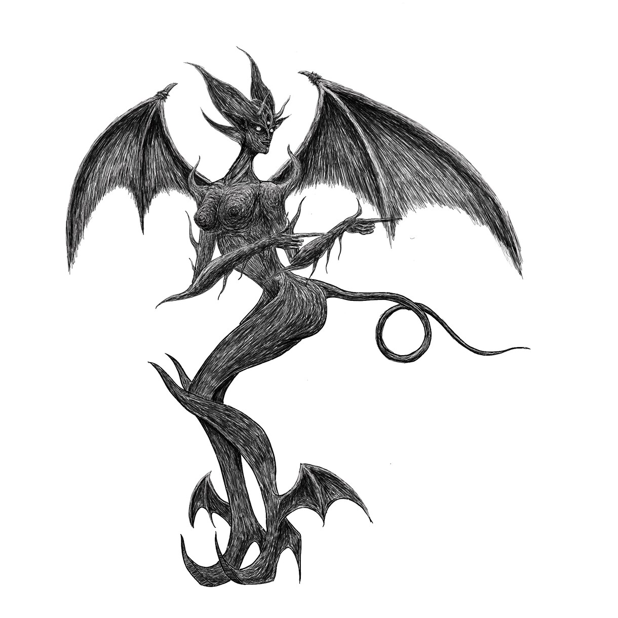 モンスターのイラストを描きます 色々なタッチで、リアル系、コミカル系、おぞまし系、触手系！ イメージ6