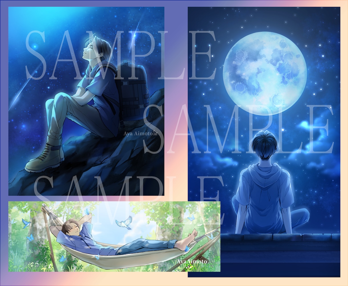 歌ってみた・オリジナルMVなどの一枚絵描きます ｲﾝﾎﾞｲｽ登録済。お任せイラストも可能！ イメージ10