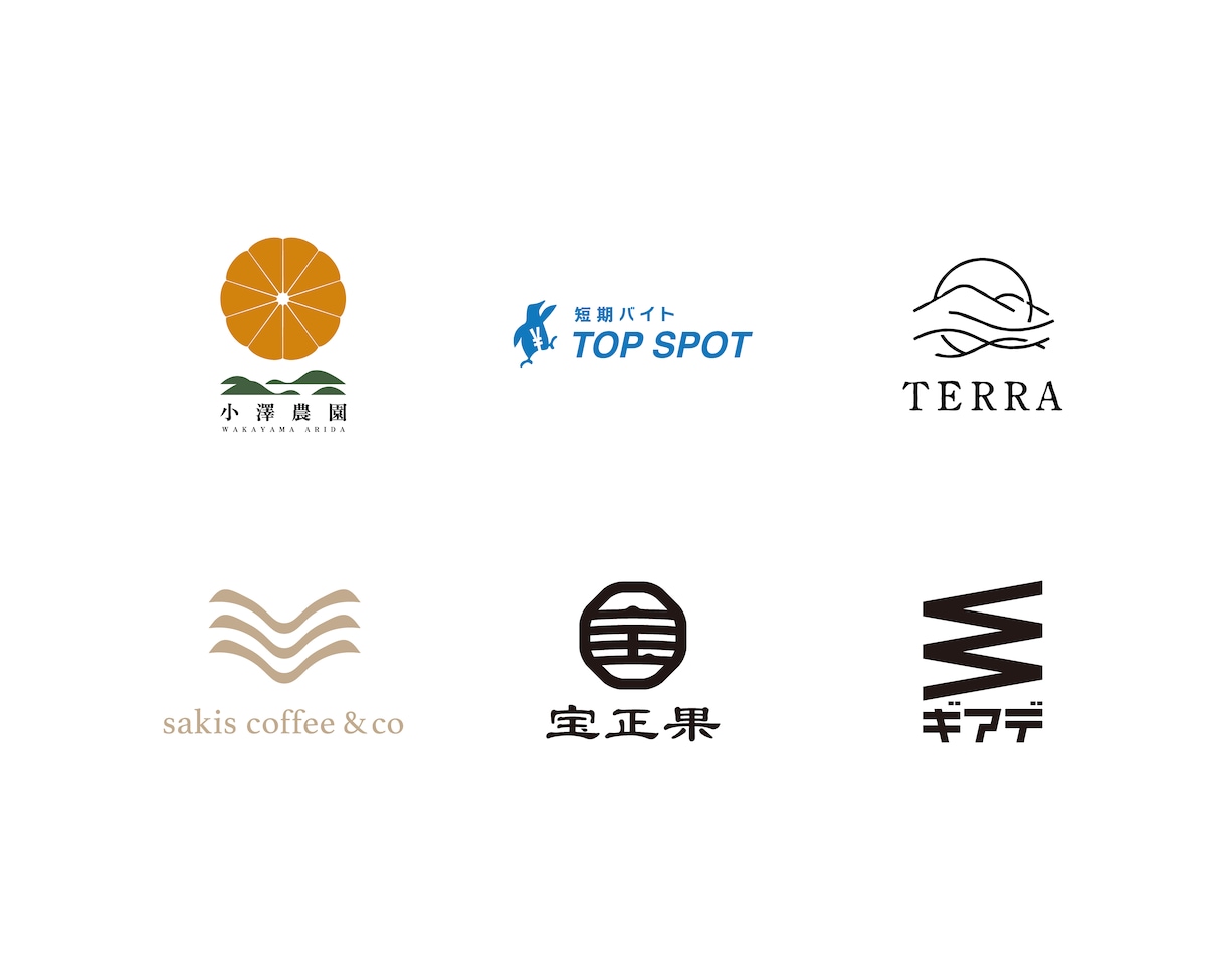 お店やブランドのロゴ制作します はじめてでも安心のロゴデザインサービス イメージ1