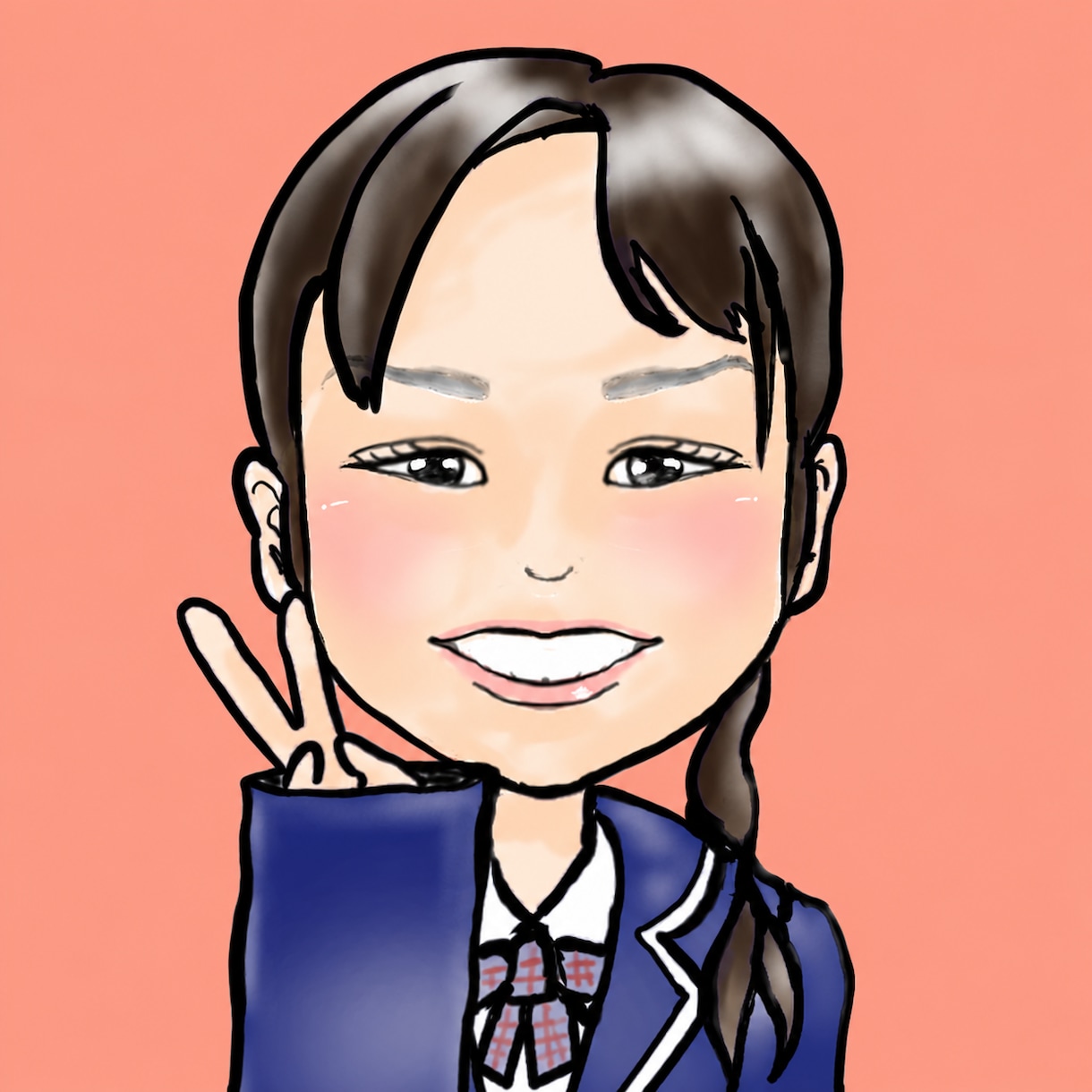 先着10名！【開店価格】優しい似顔絵をお描きします ちょっと可愛い、ちゃんと優しいタッチであなたの為に制作します イメージ5