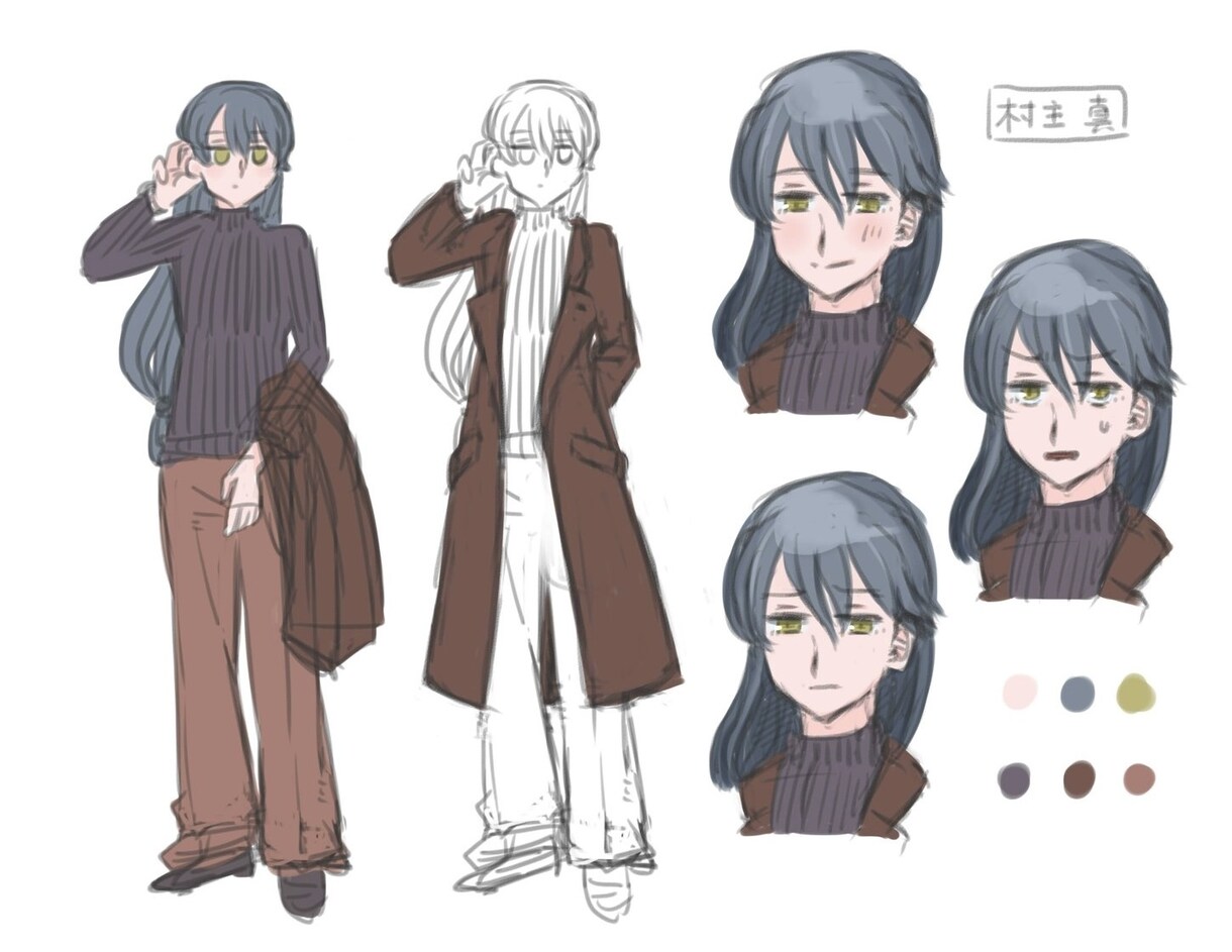 セール中★立ち絵・アイコン制作します TRPG、ゲームなどに使用できる立ち絵をお受けします。 イメージ5