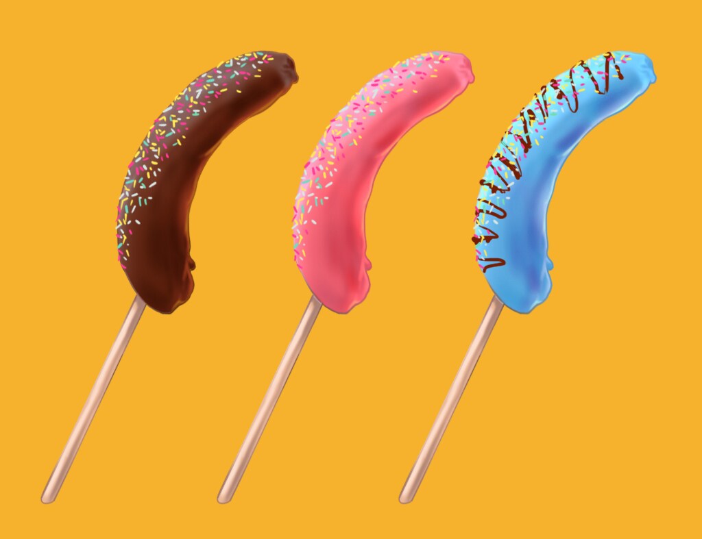食べ物アイコン、イラスト描きます ちょっとした食べ物がさくっと欲しい方へ イメージ2
