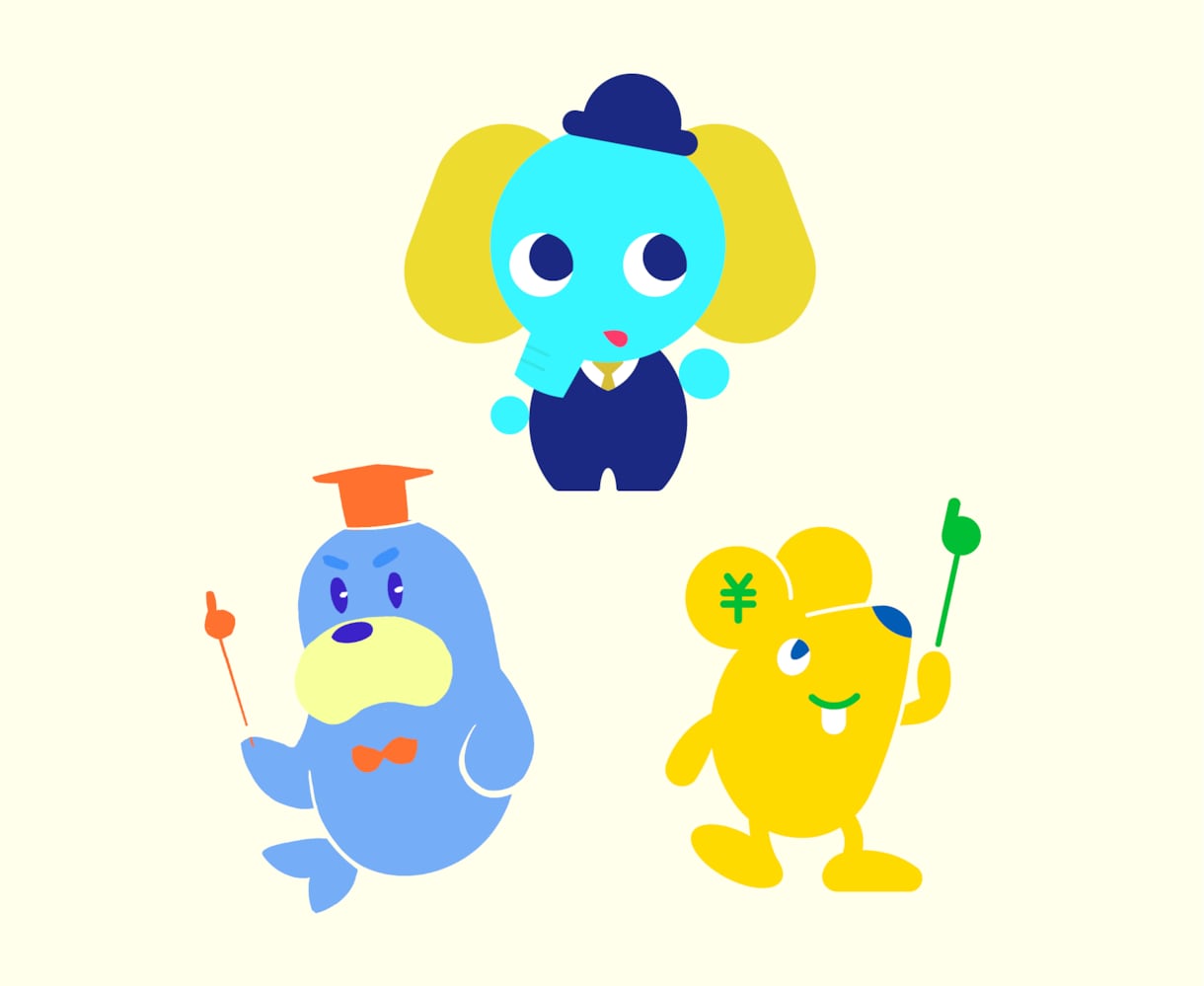 世界に一つだけのキャラクターをデザインします 会社やアプリのイメージキャラクターを作りませんか？ イメージ6