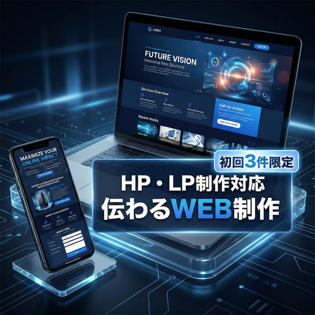 売れるHP・LP制作します 集客に悩む方へ。反応が取れるHP・LP制作。 イメージ1