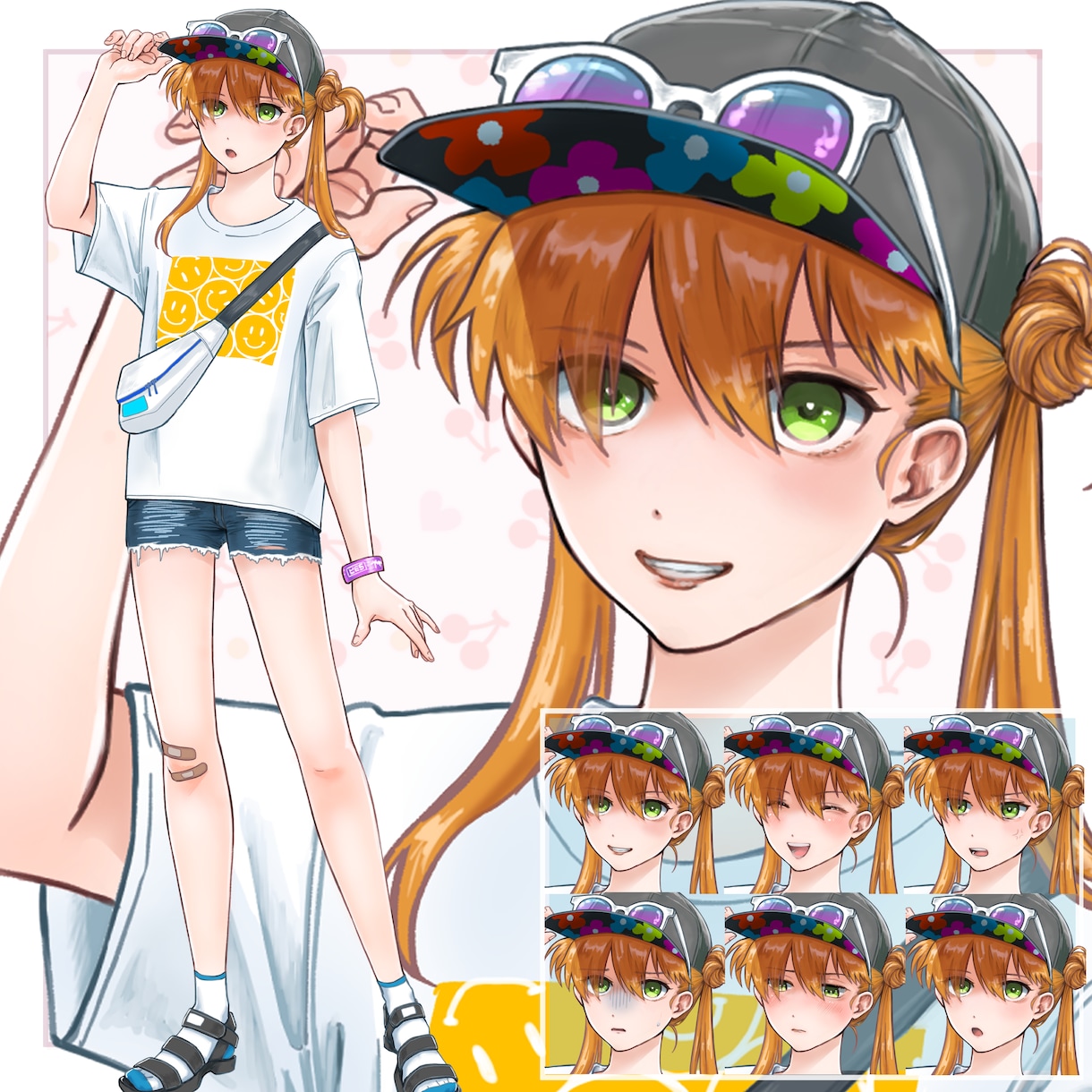 ＴRPG等の立ち絵をお描きします 可愛い絵柄であなただけのキャラクターを イメージ3