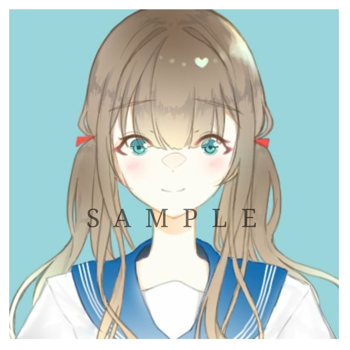 SNSのアイコン描きます リクエストにお答えして理想の女の子描きます イメージ1