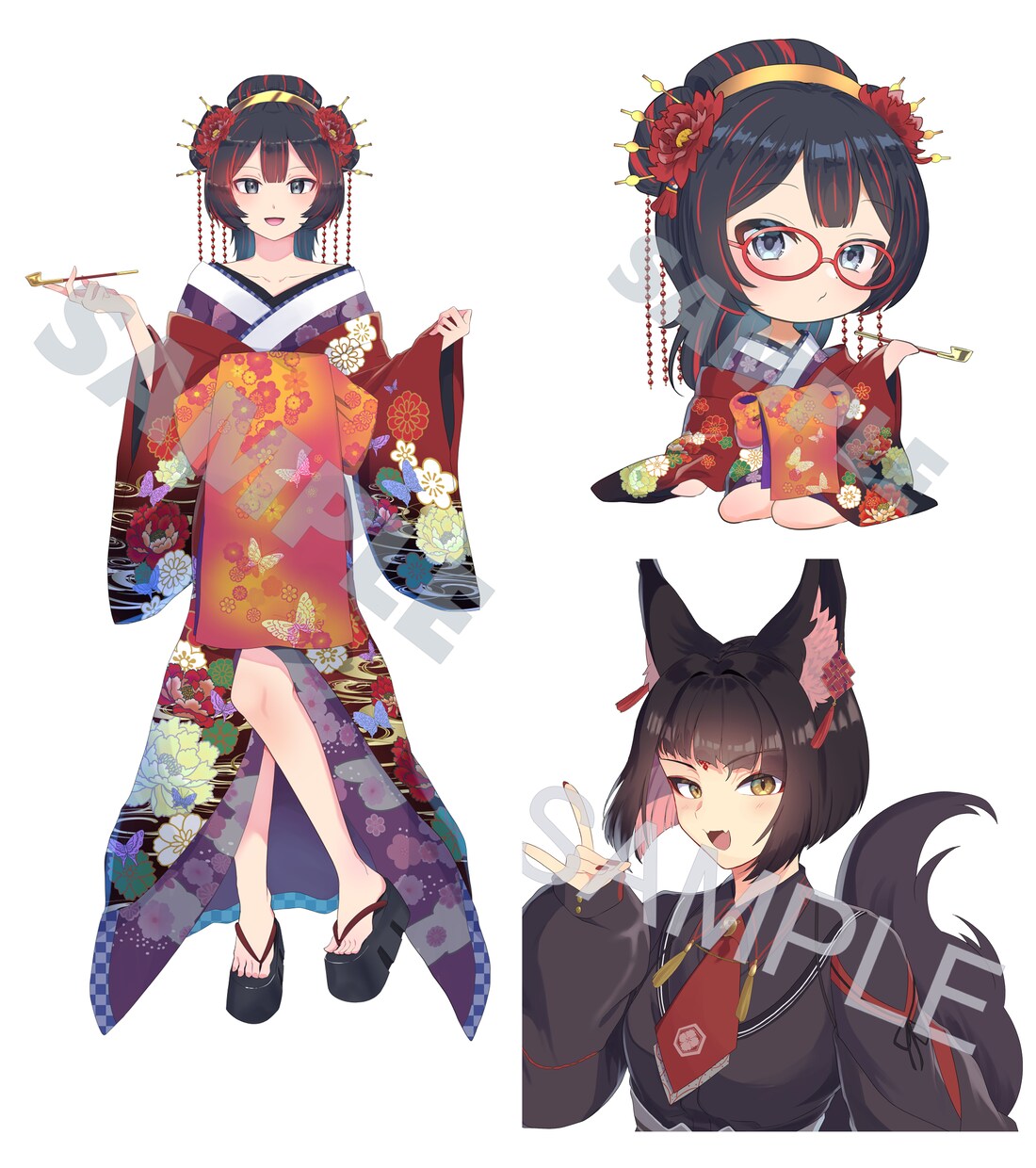 イラスト制作します 修正無制限！満足いただけるイラストにします！ イメージ6