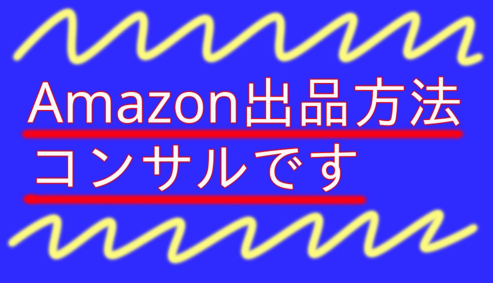 アマゾン出品方法をコンサルします 個人、個人経営の方々にアマゾン出品方法コンサル イメージ1